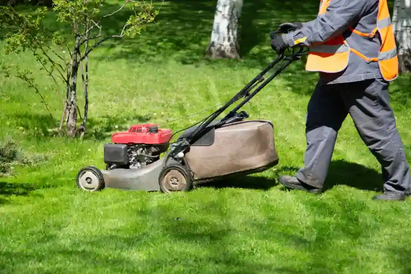 How to mow a lawn in Van Nuys, CA
